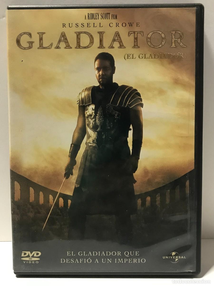 Coleccionismo de revistas y peri&oacute;dicos: DVD GLADIATOR - RUSSELL CROWE (L)