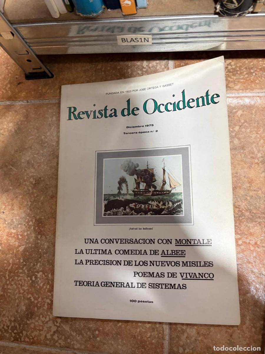 Coleccionismo de revistas y peri&oacute;dicos: BLAS1N Revista de Occidente, diciembre 1975, tercera &eacute;poca n&ordm; 2, Revista de Occidente