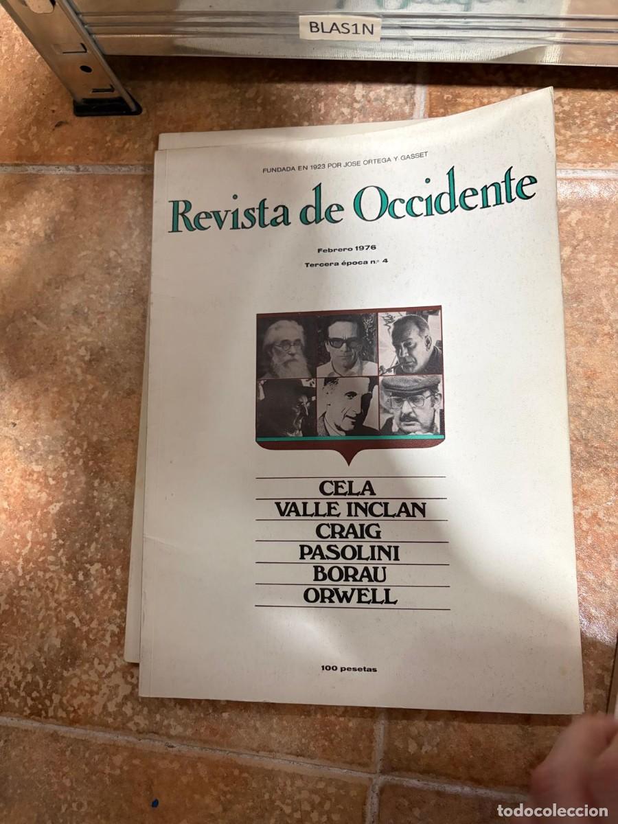 Coleccionismo de revistas y peri&oacute;dicos: BLAS1N Revista de Occidente, febrero 1976, tercera &eacute;poca n&ordm; 4, Revista de Occidente
