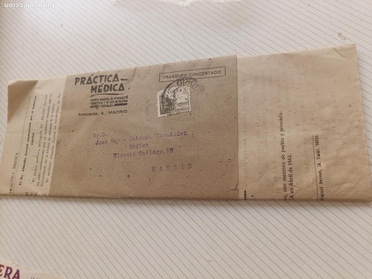 Collection Magazines and Newspapers: Revista Pr&aacute;ctica M&eacute;dica 1 Agosto de 1944, Medicina, en impreso circulado original