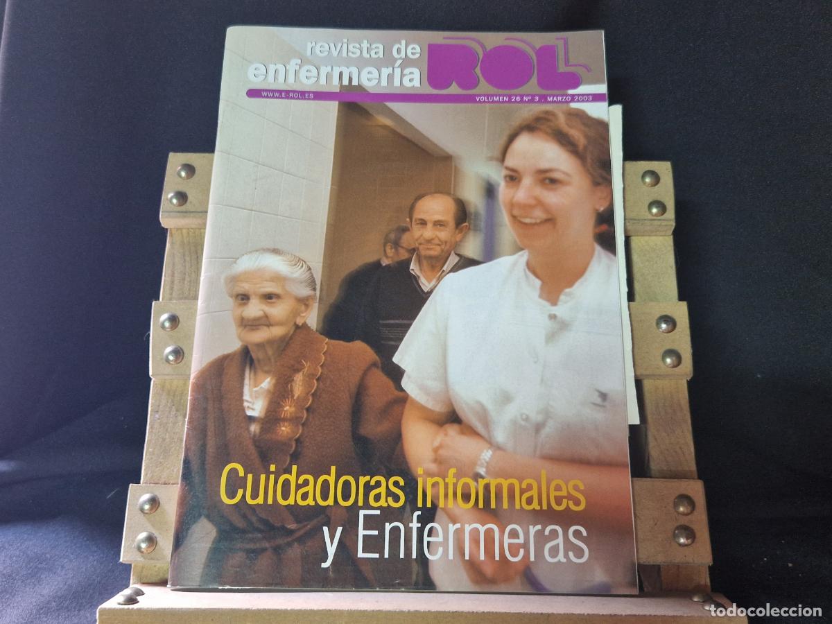 Coleccionismo de revistas y peri&oacute;dicos: REVISTA DE ENFERMERIA. CUIDADORAS INFORMALES Y ENFERMERAS. MARZO 2003