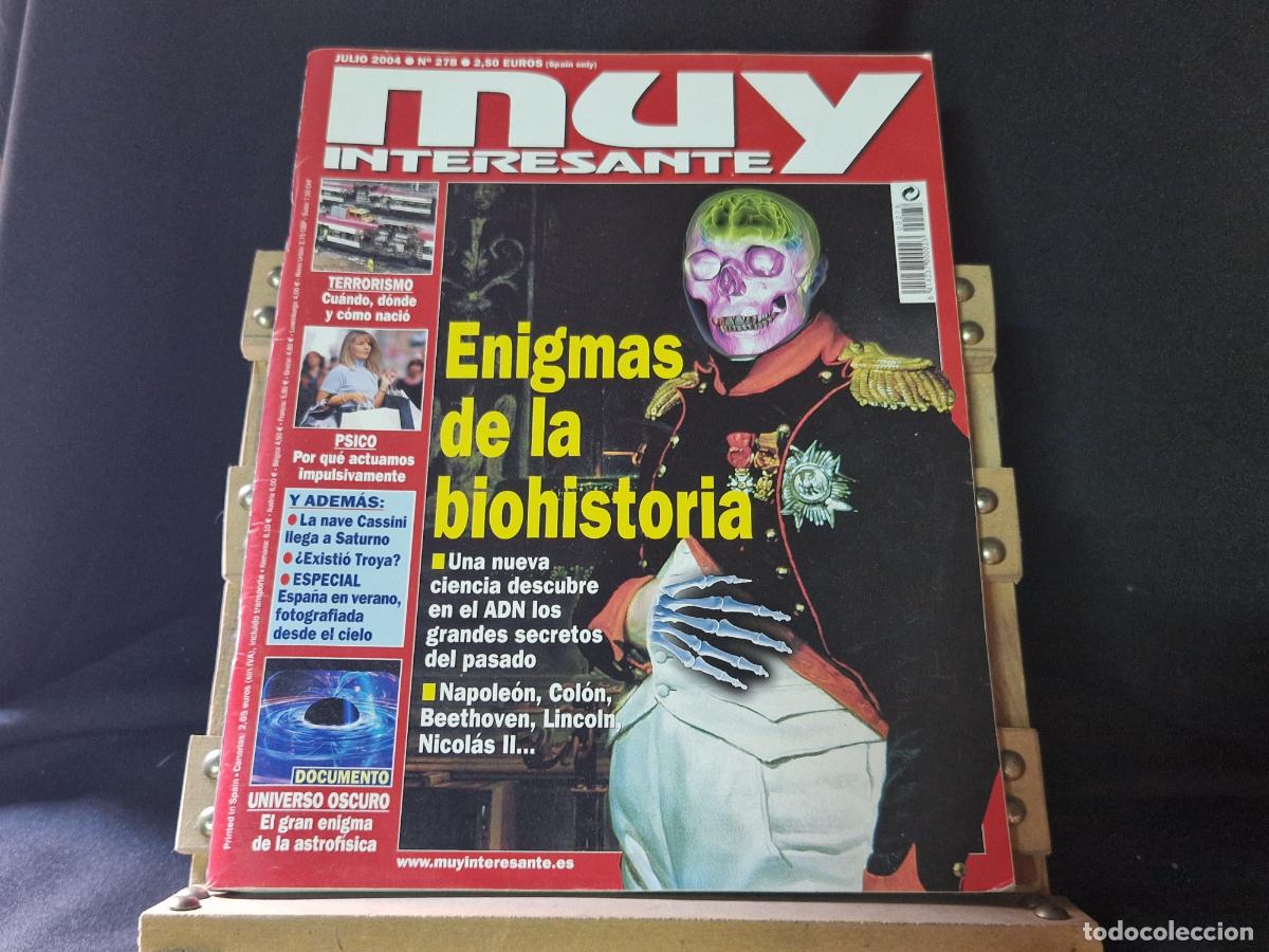 Colecionismo de Revistas e Jornais: REVISTA. MUY INTERESANTE. ENIGMAS DE LA BIOHISTORIA. JULIO 2004