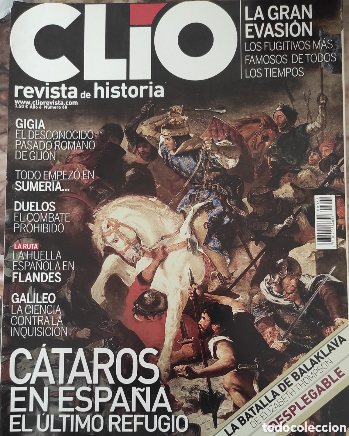 Coleccionismo de revistas y peri&oacute;dicos: C&aacute;taros. Revista Clio.