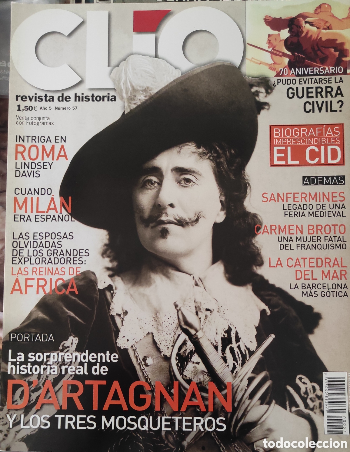 Coleccionismo de revistas y peri&oacute;dicos: La sorprendente historia real de D'artagnam