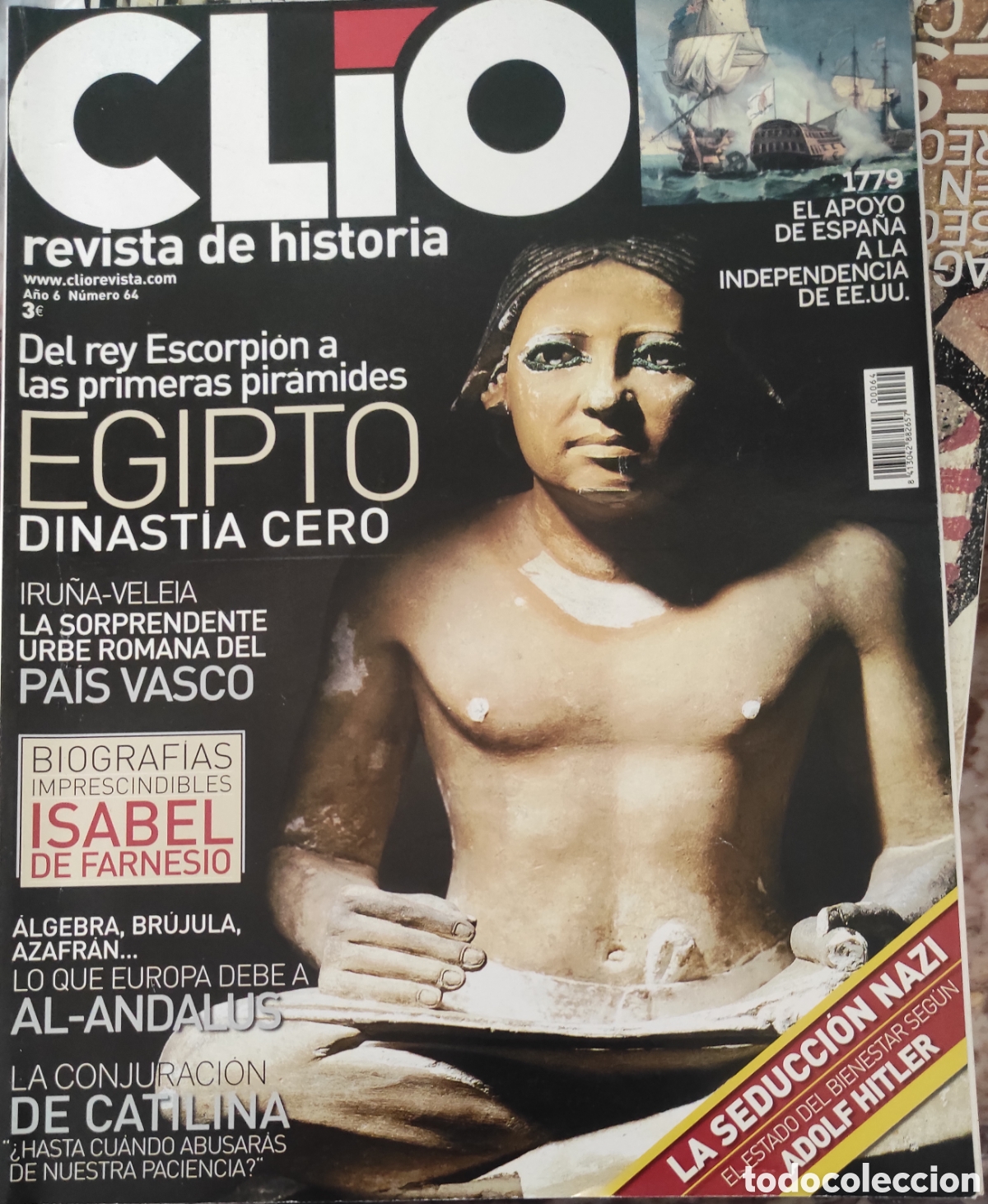 Coleccionismo de revistas y peri&oacute;dicos: Egipto. Dinast&iacute;a cero.