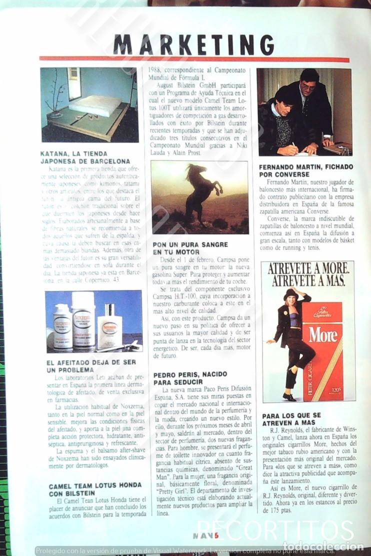 Coleccionismo de revistas y peri&oacute;dicos: ERNANDO MARIN CONVERSE MORE CIGARRILLOS