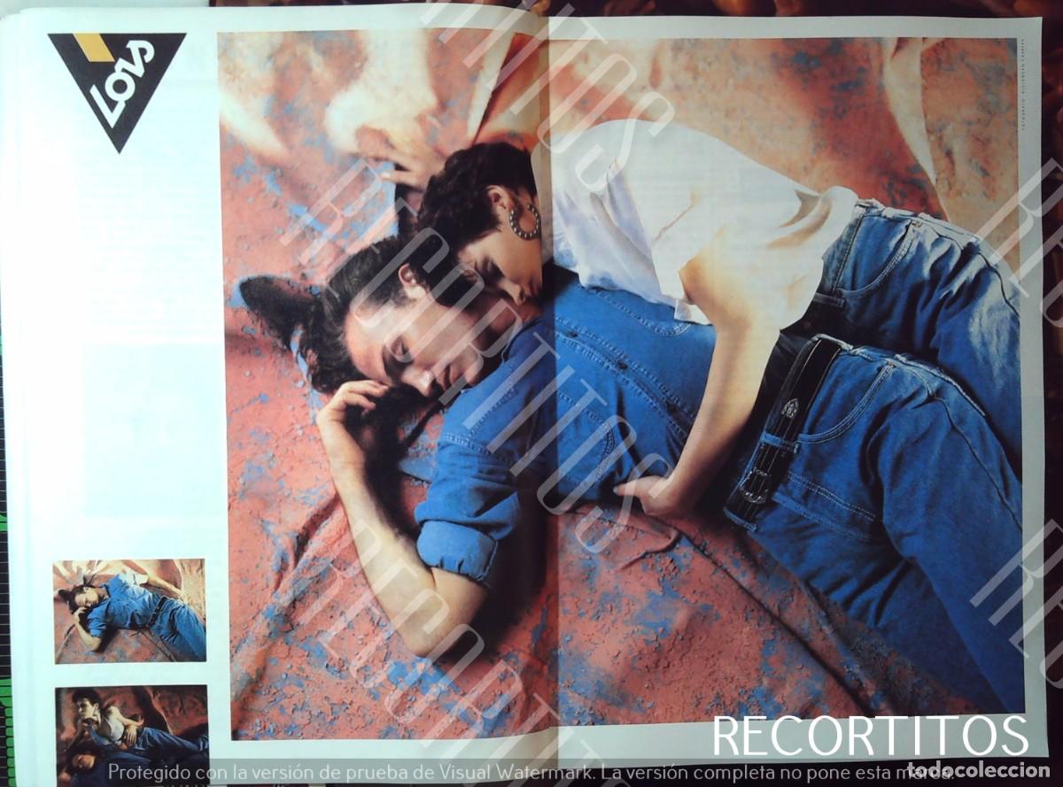 Coleccionismo de revistas y peri&oacute;dicos: LOIS JEANS VAQUEROS PUBLICIDAD