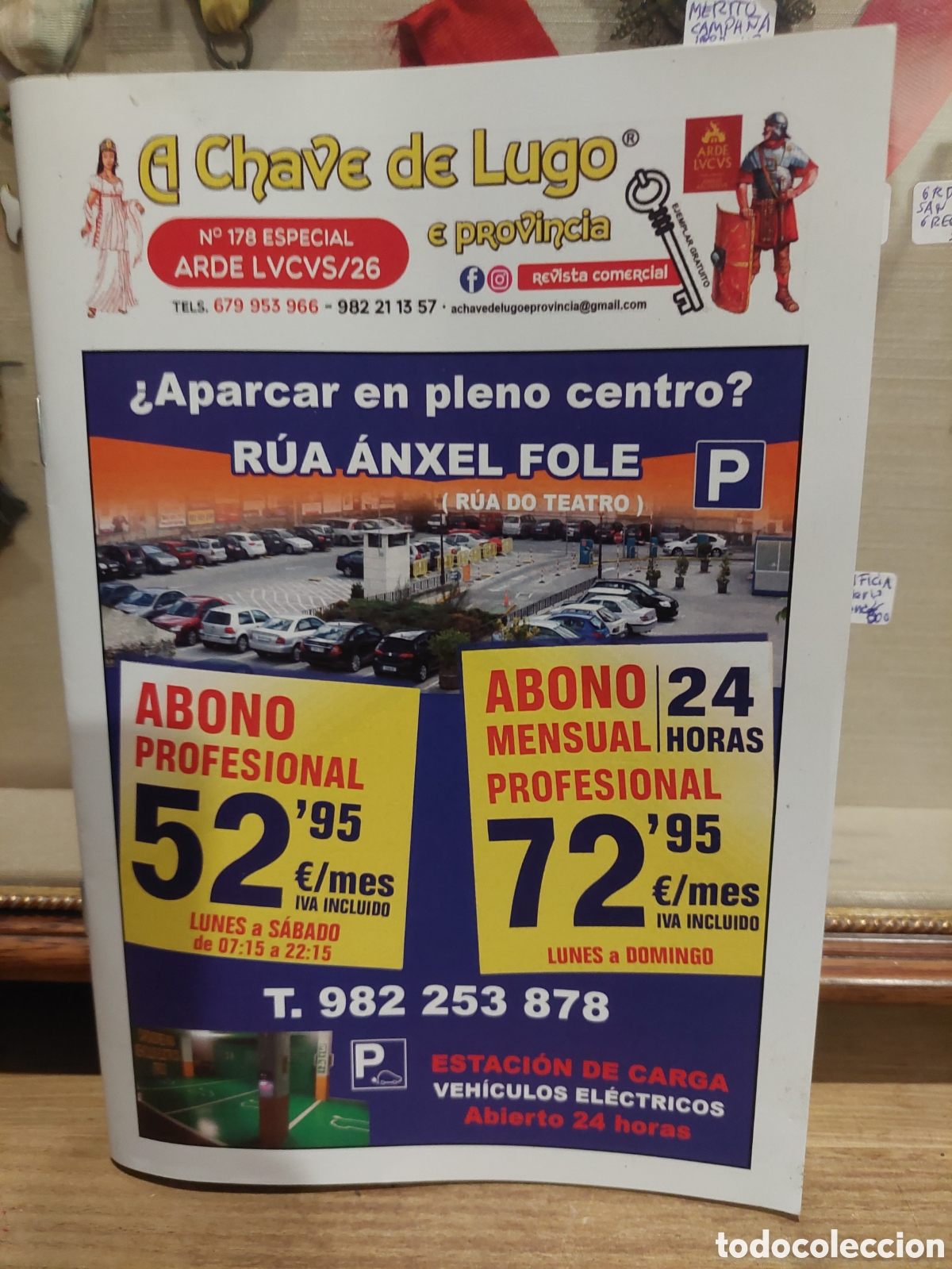 Coleccionismo de revistas y peri&oacute;dicos: LUGO A CHAVE LUGO REVISTA PUBLICIDAD 178 ARTE LVCVS 2026
