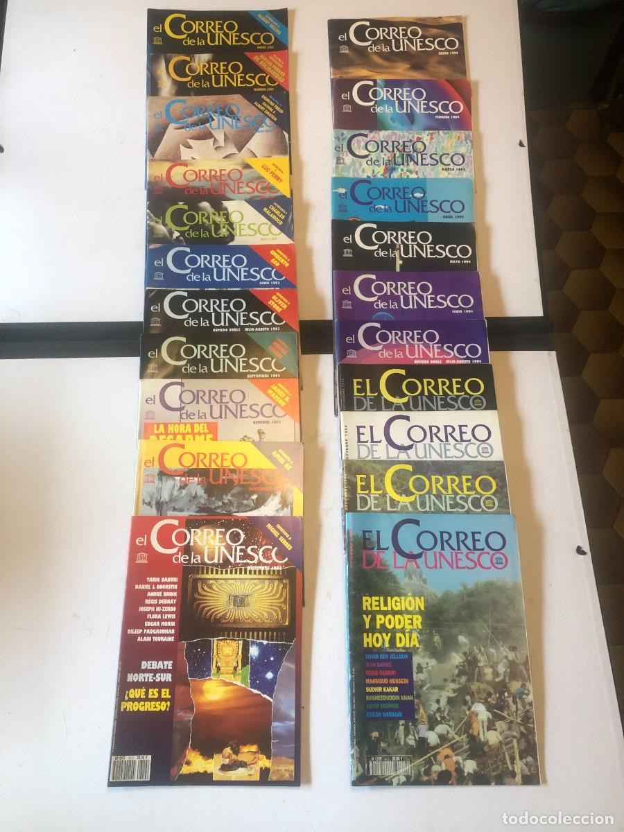 Coleccionismo de revistas y peri&oacute;dicos: Colecci&oacute;n Completa 24 Revistas El Correo de la UNESCO A&ntilde;os 1993 1994 Barato PEIFER