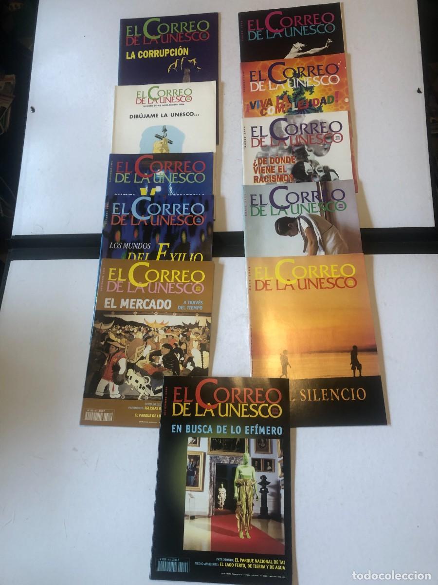 Coleccionismo de revistas y peri&oacute;dicos: Colecci&oacute;n Completa 11 Revistas El Correo de la UNESCO A&ntilde;o 1996 PEIFER