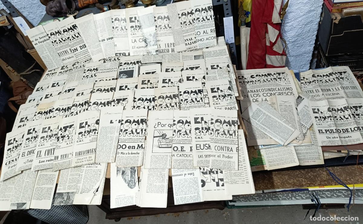 Sammeln von Zeitschriften und Zeitungen: GRAN LOTE 93 ANTIGUAS REVISTAS COMBATE SINDICALISTA, CNT 1979 1981, ANARQUISTA EXILIO TRANSICION P27