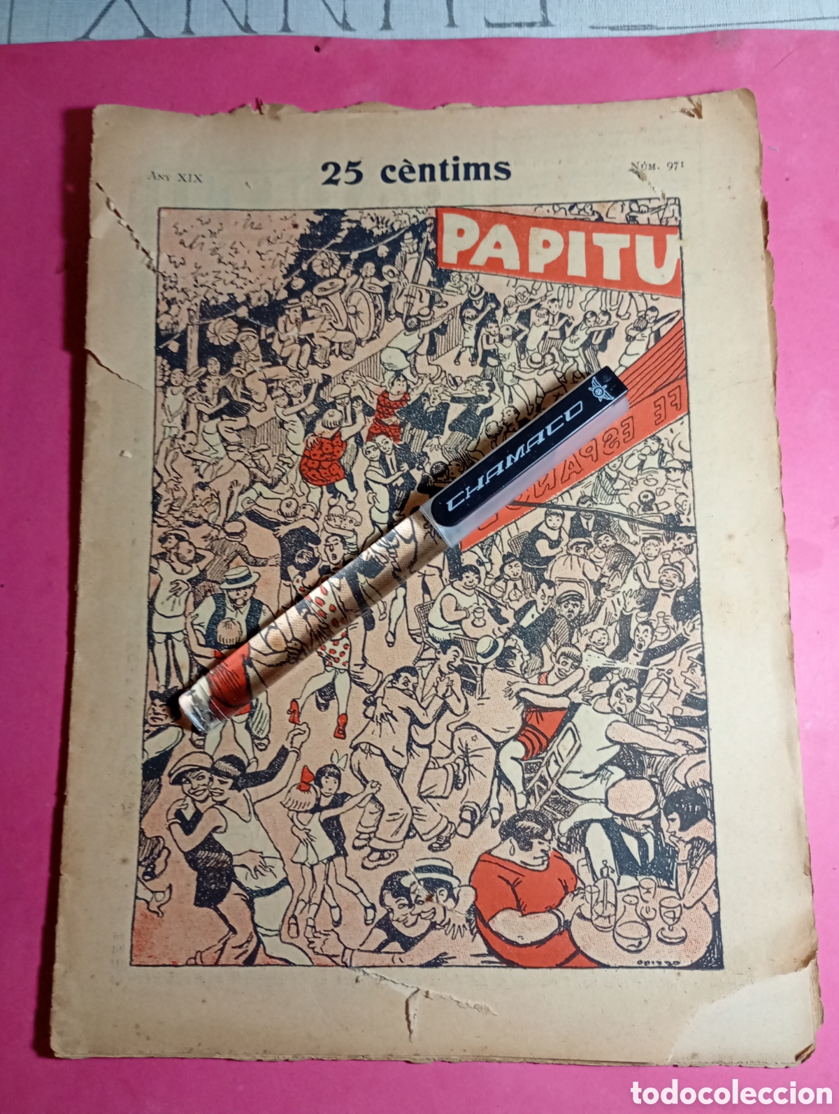 Collection Magazines and Newspapers: ''PAPITU'' N&ordm; 971 A&Ntilde;O 1927 circa PORTADA OPISSO