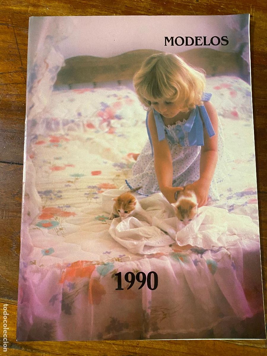 Coleccionismo de revistas y peri&oacute;dicos: MOEDLOS 1990 revista de modelos para calendarios