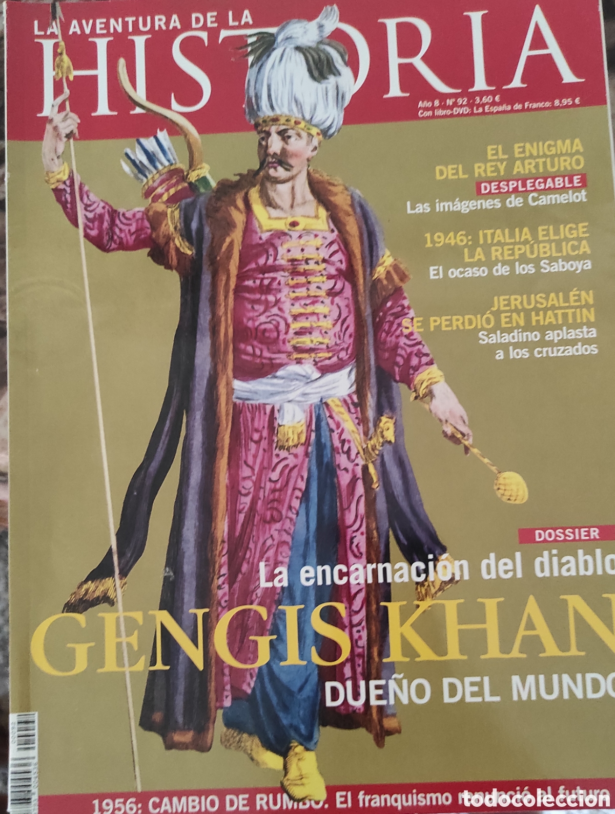 Coleccionismo de revistas y peri&oacute;dicos: Gengis Khan. El due&ntilde;o del mundo.