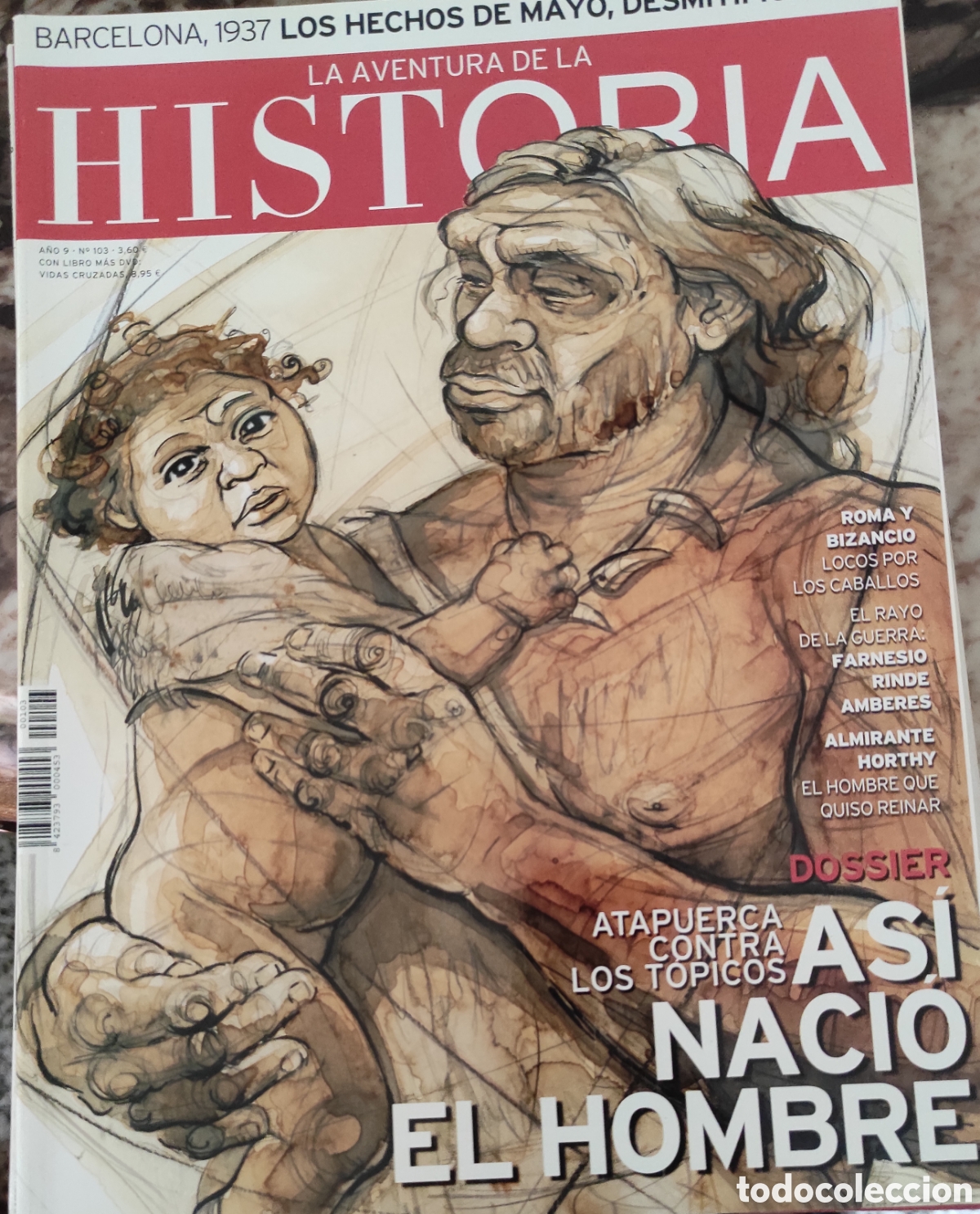 Coleccionismo de revistas y peri&oacute;dicos: As&iacute; naci&oacute; el hombre.