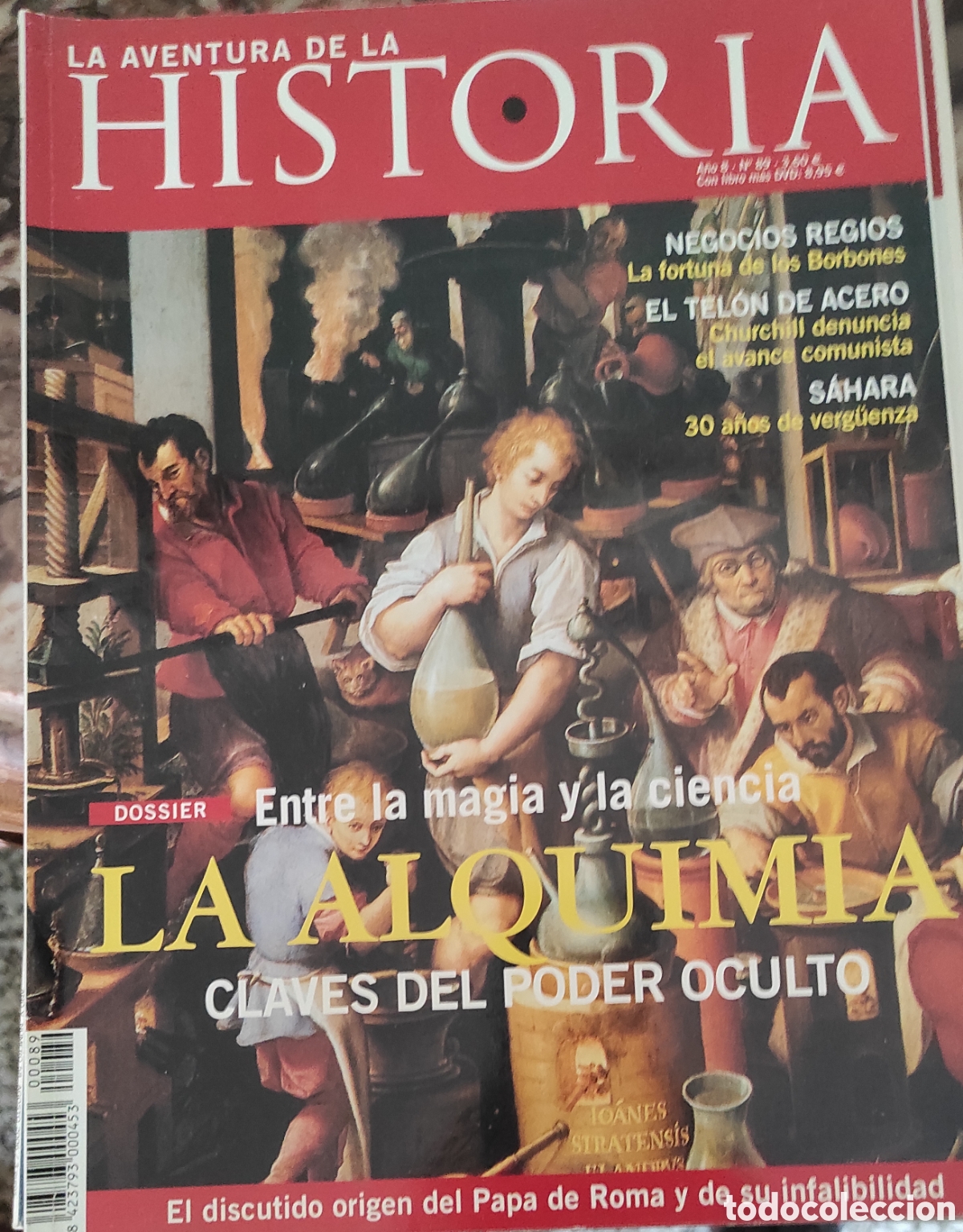 Collezionismo di Riviste e Giornali: La Alquimia. La aventura de la Historia
