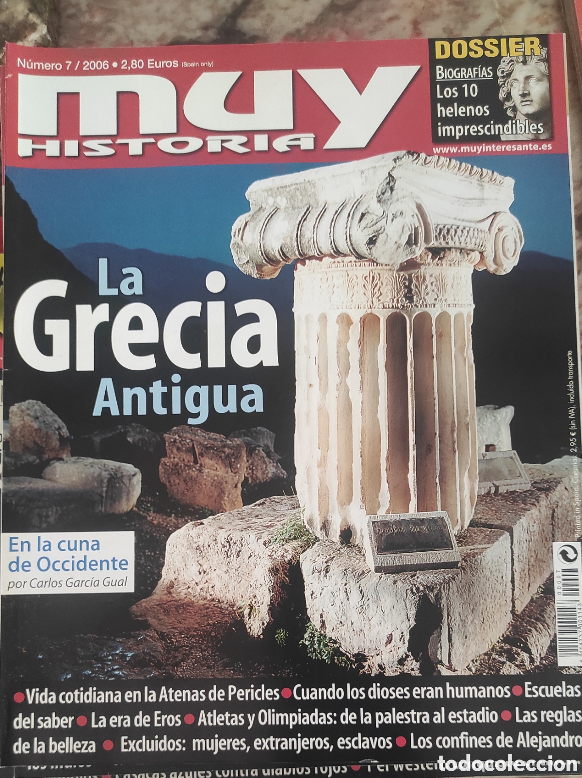Collezionismo di Riviste e Giornali: Muy Historia. La Grecia Antigua.