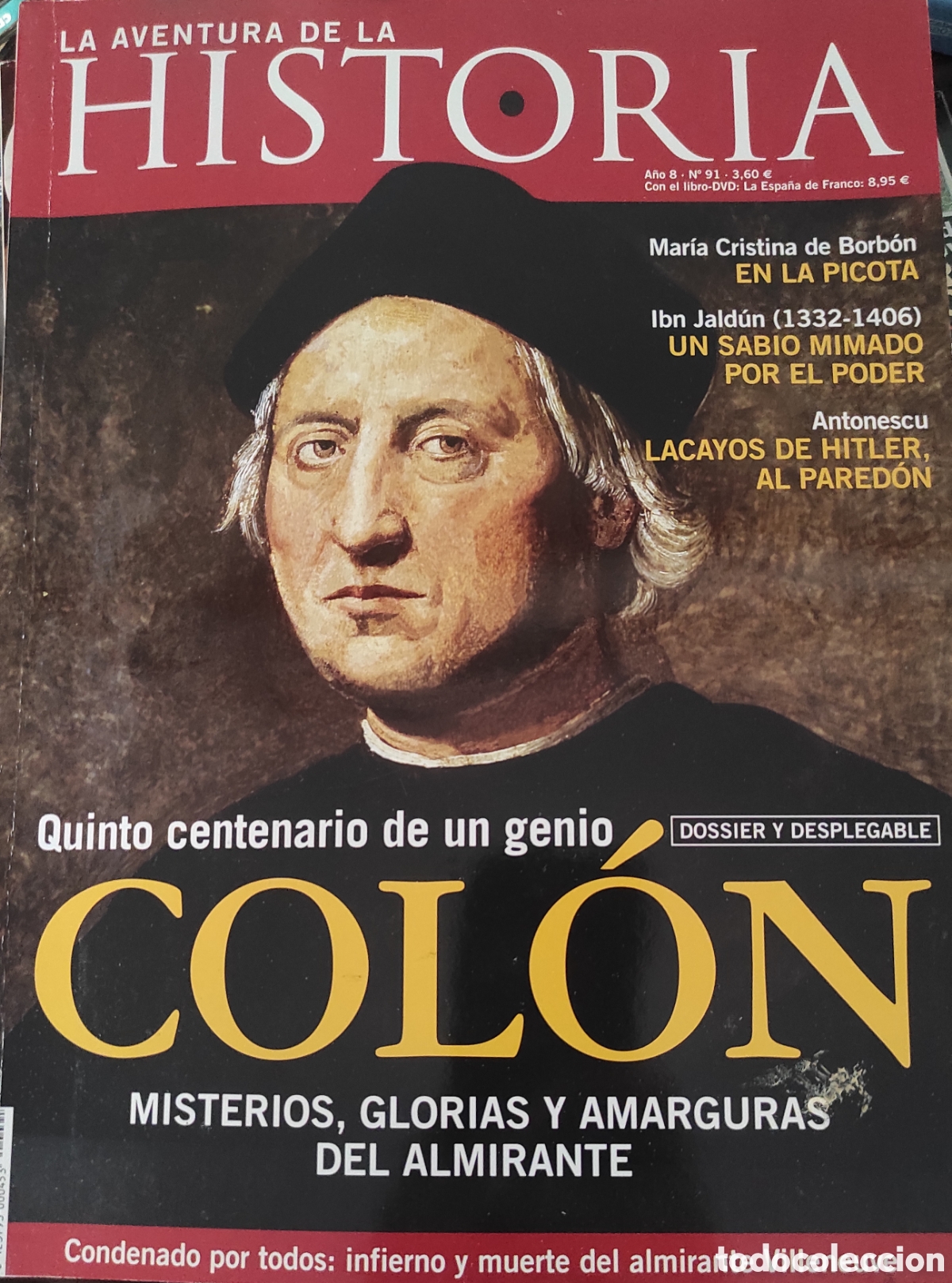 Coleccionismo de revistas y peri&oacute;dicos: La aventura de la Historia. Colon
