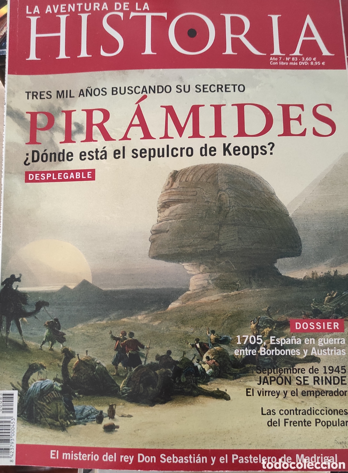 Coleccionismo de revistas y peri&oacute;dicos: Pir&aacute;mides. la aventura de la Historia.