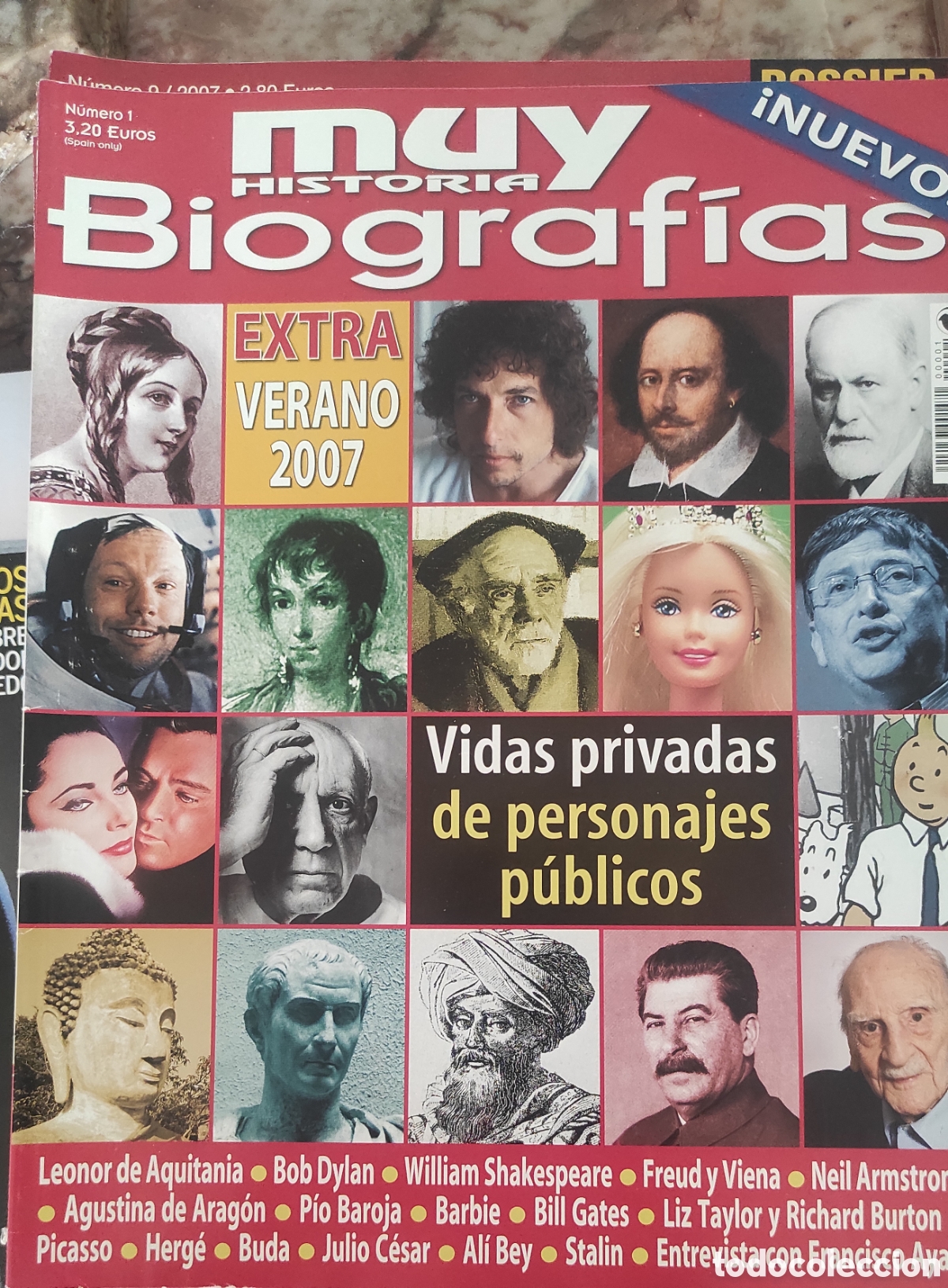 Coleccionismo de revistas y peri&oacute;dicos: Muy biograf&iacute;as. Muy Historia.