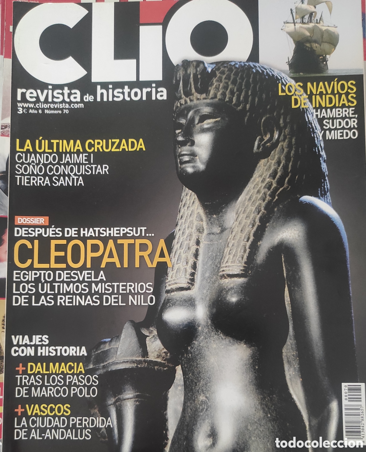 Coleccionismo de revistas y peri&oacute;dicos: Cleopatra. Clio.Cuzada.