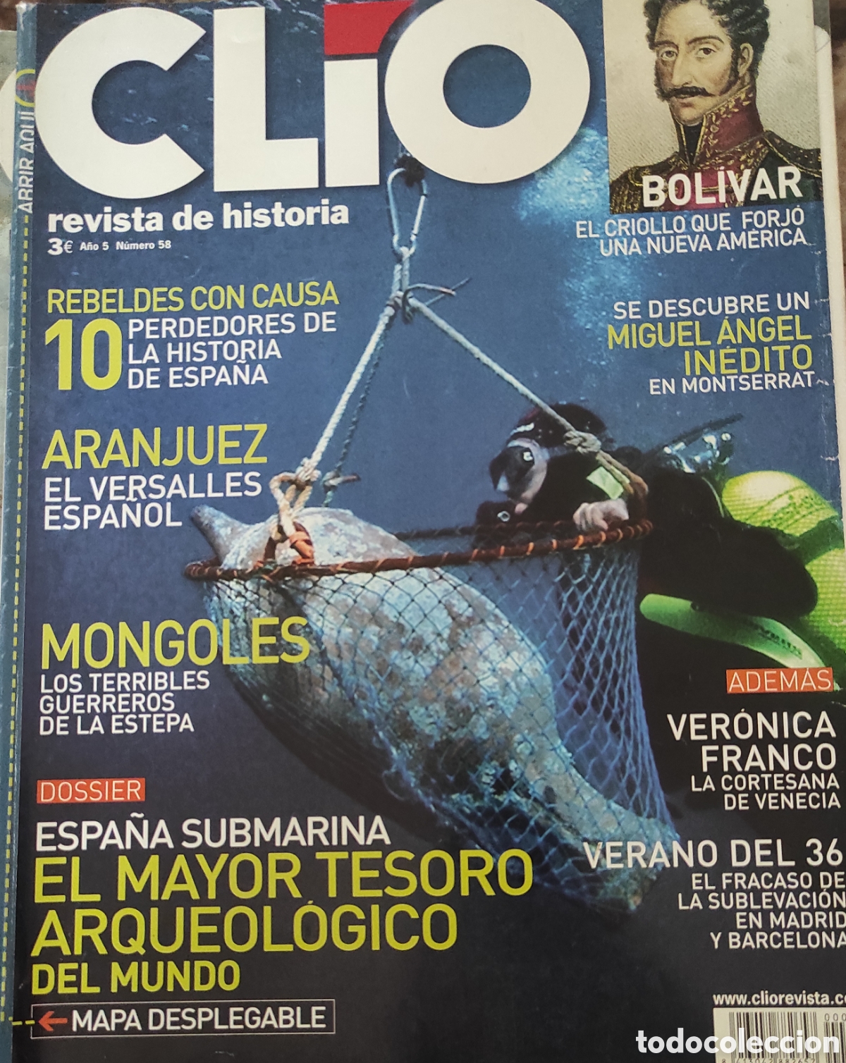 Coleccionismo de revistas y peri&oacute;dicos: Aranjuez. Versalles espa&ntilde;ol.Clio.