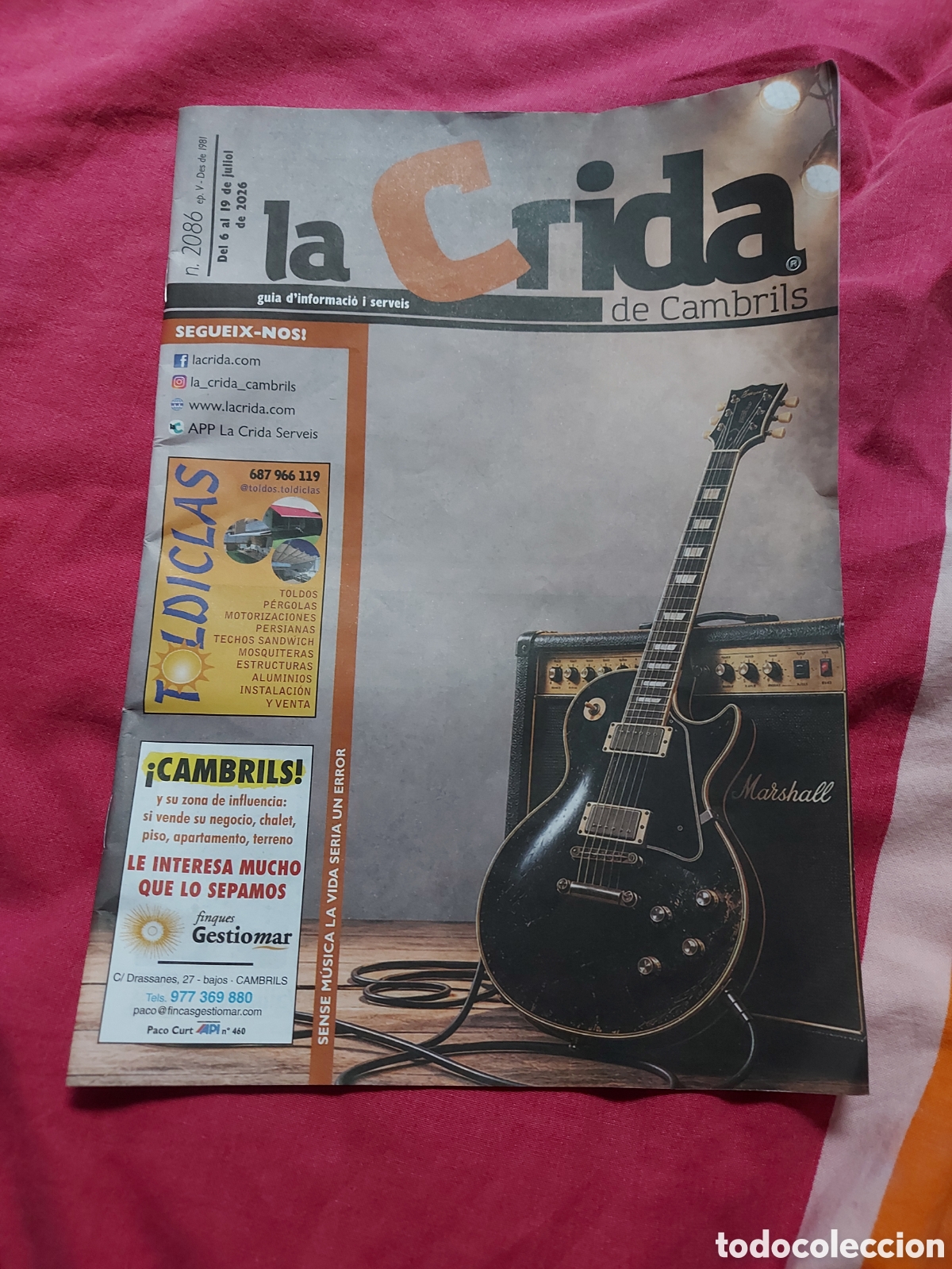 Coleccionismo de revistas y peri&oacute;dicos: REVISTA LA CRIDA any 2026