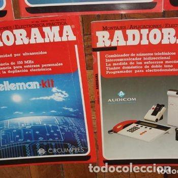 Coleccionismo de revistas y peri&oacute;dicos: Lote 11 Revistas Radiorama Electronica Practica Montajes Kits Numeros 292 Al 303 A&ntilde;os 80 90 PEIFER