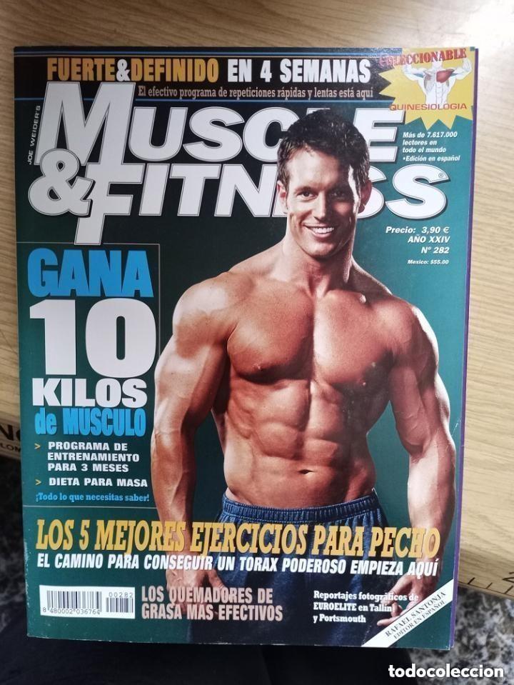 Coleccionismo de revistas y peri&oacute;dicos: MUSCLE AND FITNESS -JOE WEIDER&acute;S -N 282 -abril 2007