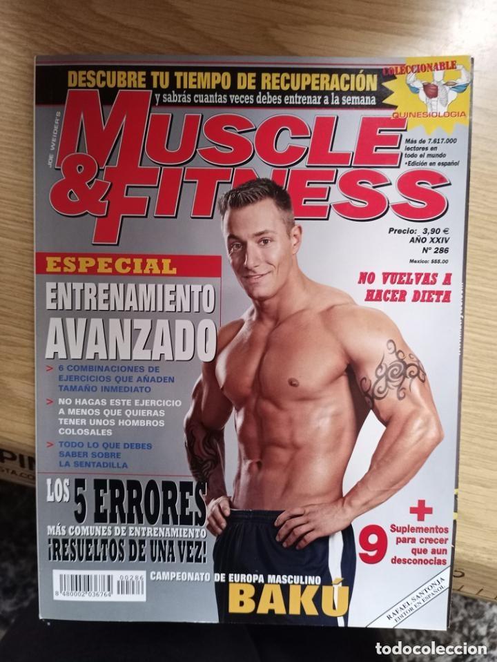 Coleccionismo de revistas y peri&oacute;dicos: MUSCLE AND FITNESS -JOE WEIDER&acute;S -N 286 -agosto 2007