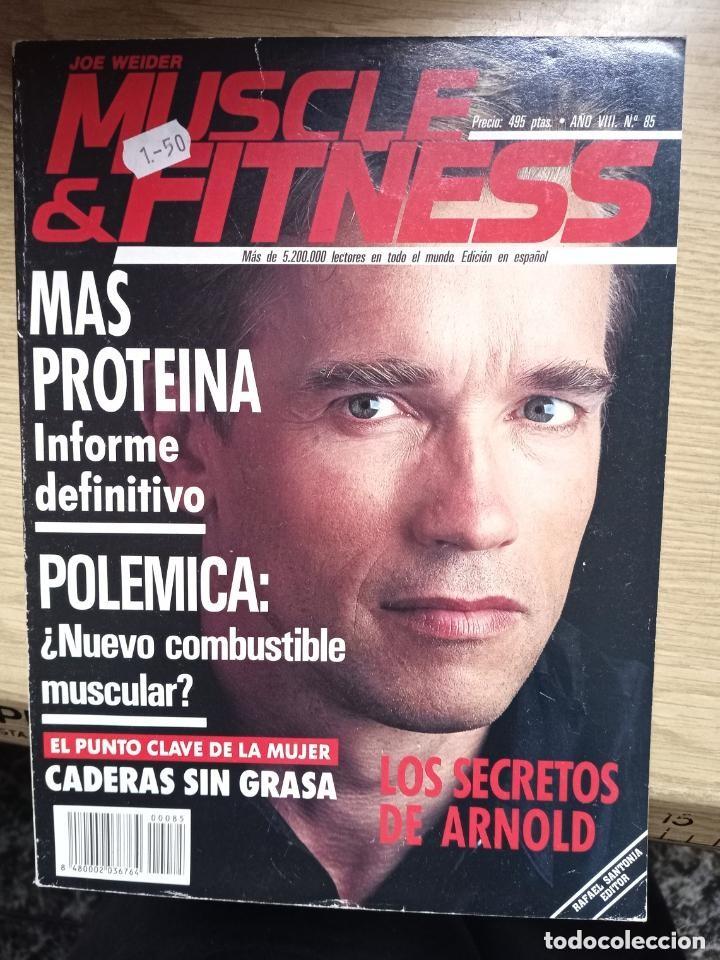 Coleccionismo de revistas y peri&oacute;dicos: MUSCLE AND FITNES N 85 -CON ARNOLD SCHWARZENEGGER