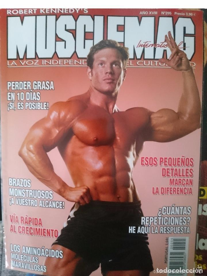 Coleccionismo de revistas y peri&oacute;dicos: REVISTA DE CULTURISMO - MUSCLEMAG N 205