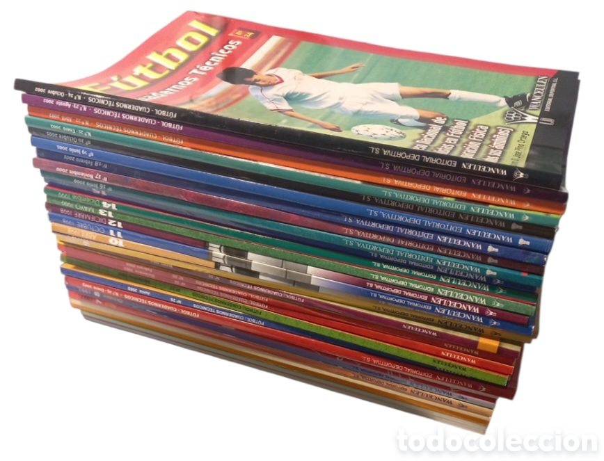 Coleccionismo de revistas y peri&oacute;dicos: F&Uacute;TBOL CUADERNOS TECNICOS. A&Ntilde;OS 90 COLECCI&Oacute;N COMPLETA 30 N&Uacute;MEROS