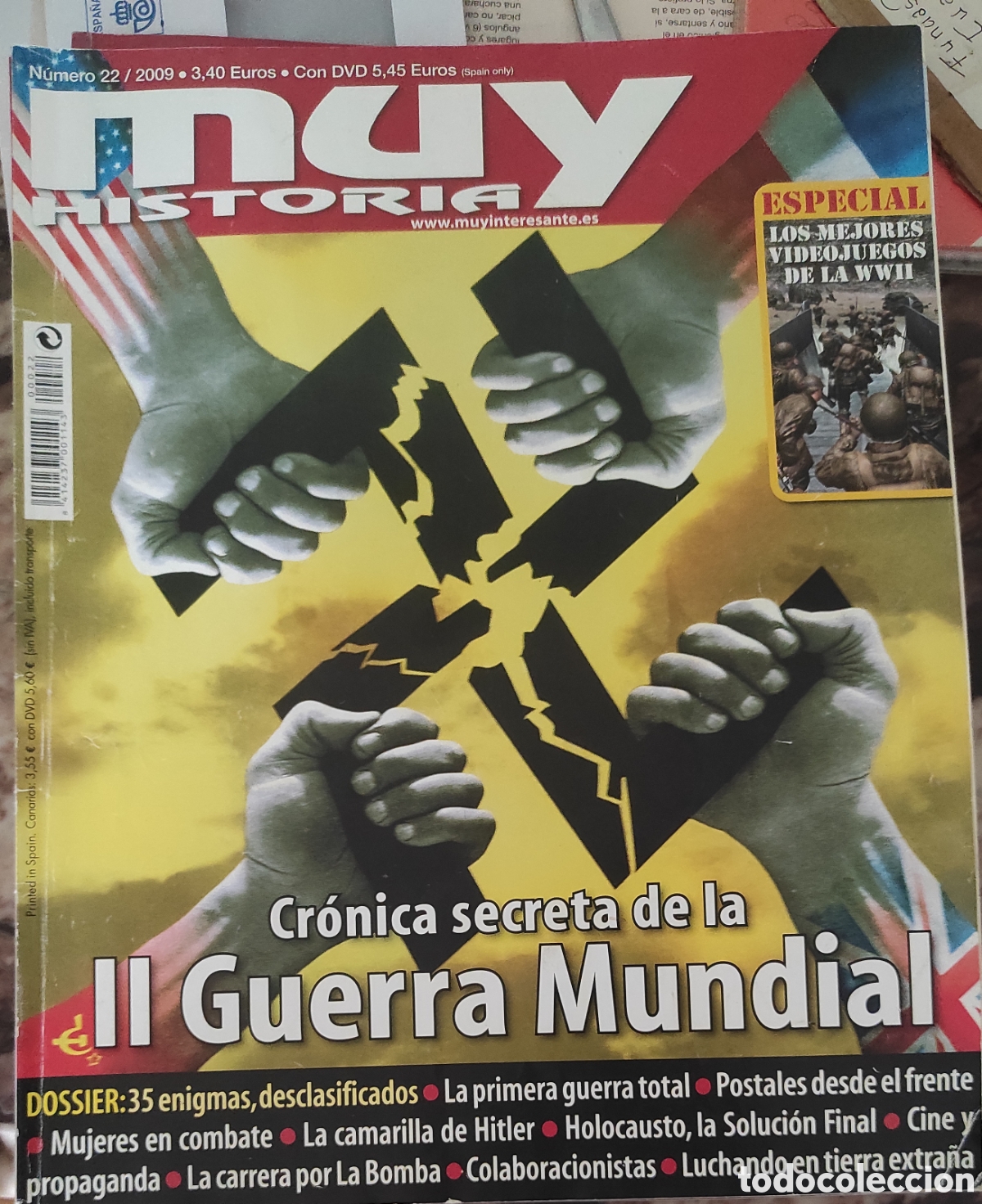 Coleccionismo de revistas y peri&oacute;dicos: Cr&oacute;nica secreta de la segunda Guerra mundial