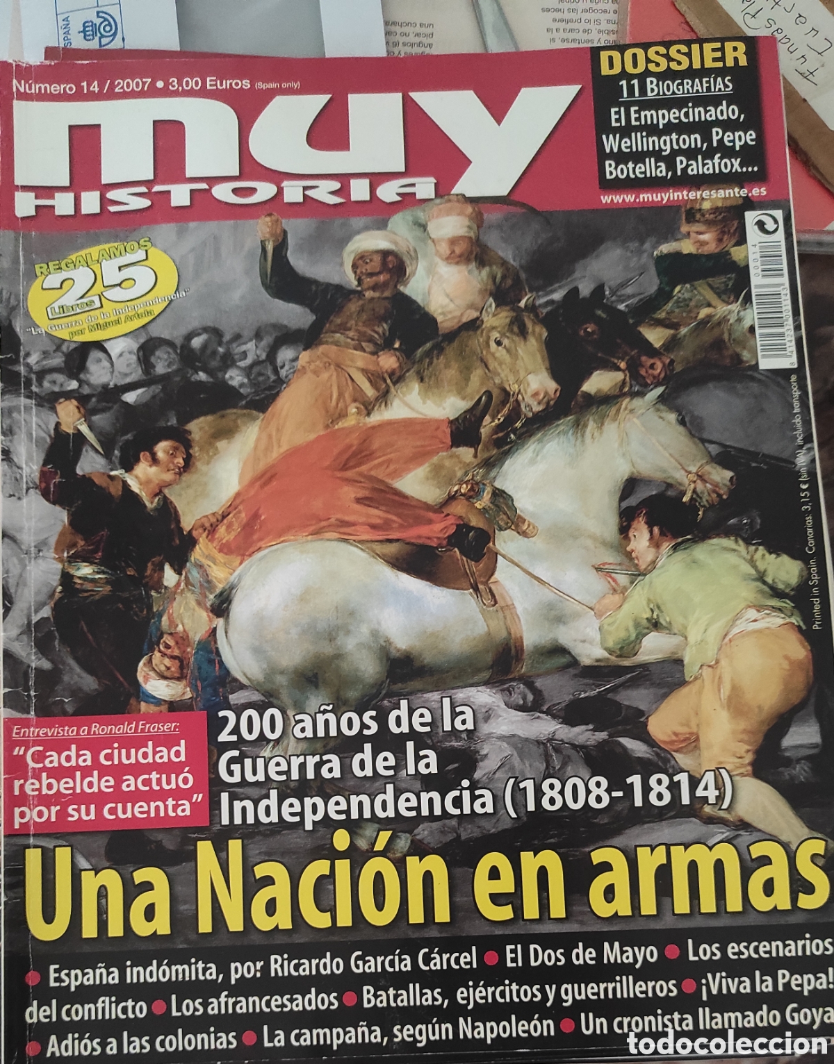 Coleccionismo de revistas y peri&oacute;dicos: Una naci&oacute;n en armas.