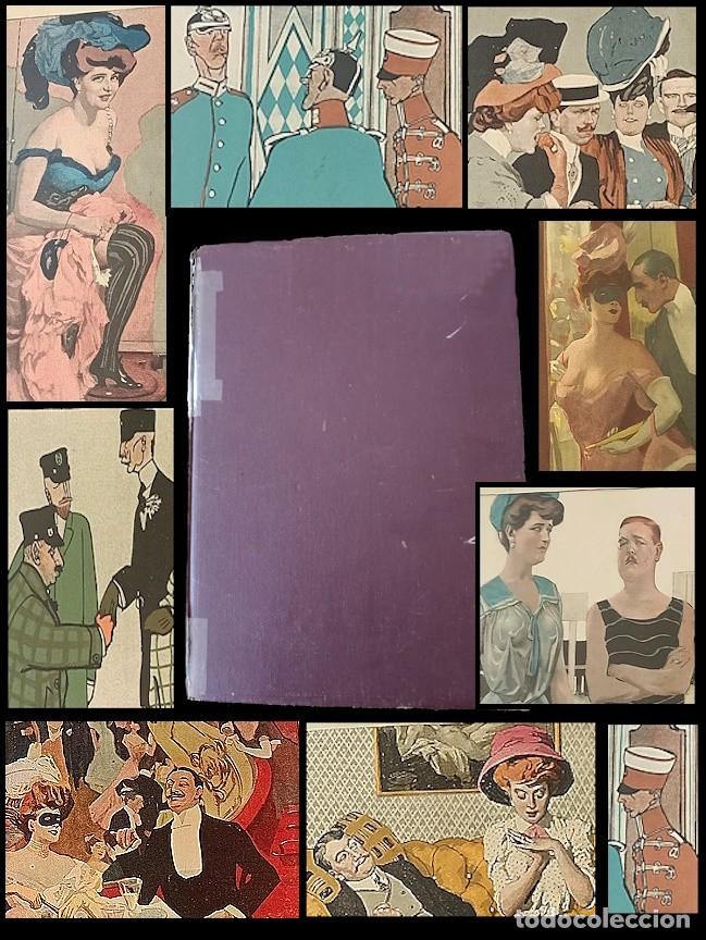 Coleccionismo de revistas y peri&oacute;dicos: &Aacute;LBUM Ca. 1900 CON 92 L&Aacute;MINAS ORIGINALES DE SIMPLICISSIMUS &ndash; ARTISTAS: REZNICEK, HEILEMANN, TH&Ouml;NY,