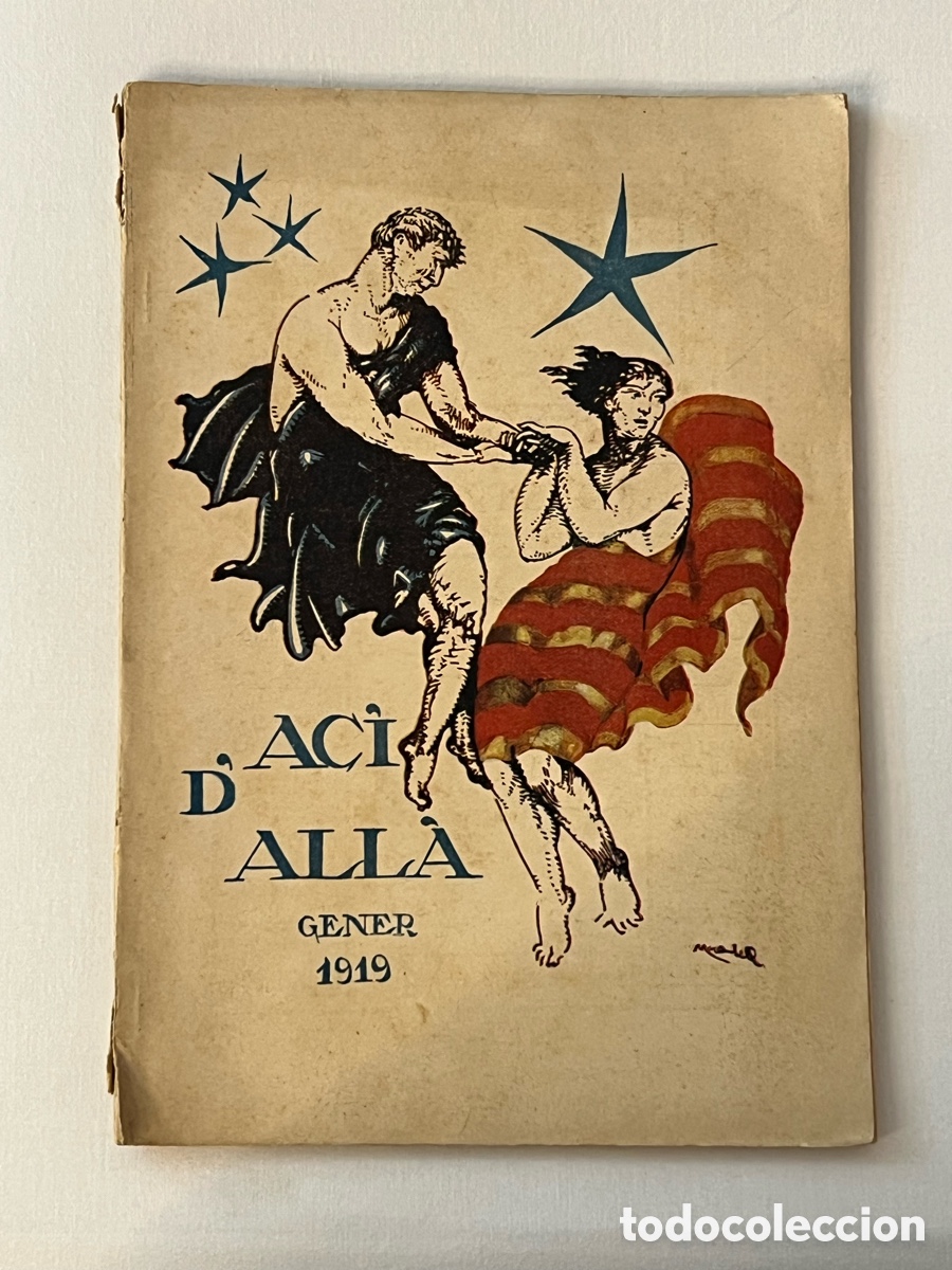 Coleccionismo de revistas y peri&oacute;dicos: BARCELONA.. D'AC&Iacute; D'ALLA.., MAGAZINE MENSUAL. EDITORIAL CATALANA. VoL. III N&uacute;m.1, 01/01/1919.