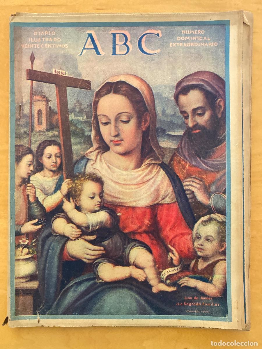 Coleccionismo de revistas y peri&oacute;dicos: DIARIO ABC 19 MARZO 1932 DOMINICAL EXTRAORDINARIO. CENTENARIO GOETHE, SEMANA SANTA CARTAGENA,