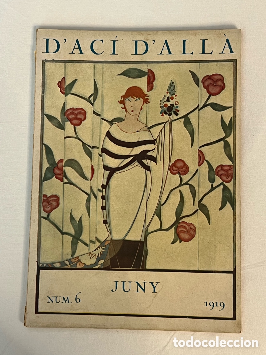 Coleccionismo de revistas y peri&oacute;dicos: BARCELONA.. D'AC&Iacute; D'ALLA.., MAGAZINE MENSUAL. EDITORIAL CATALANA. VoL. III N&uacute;m.6, 01/06/1919