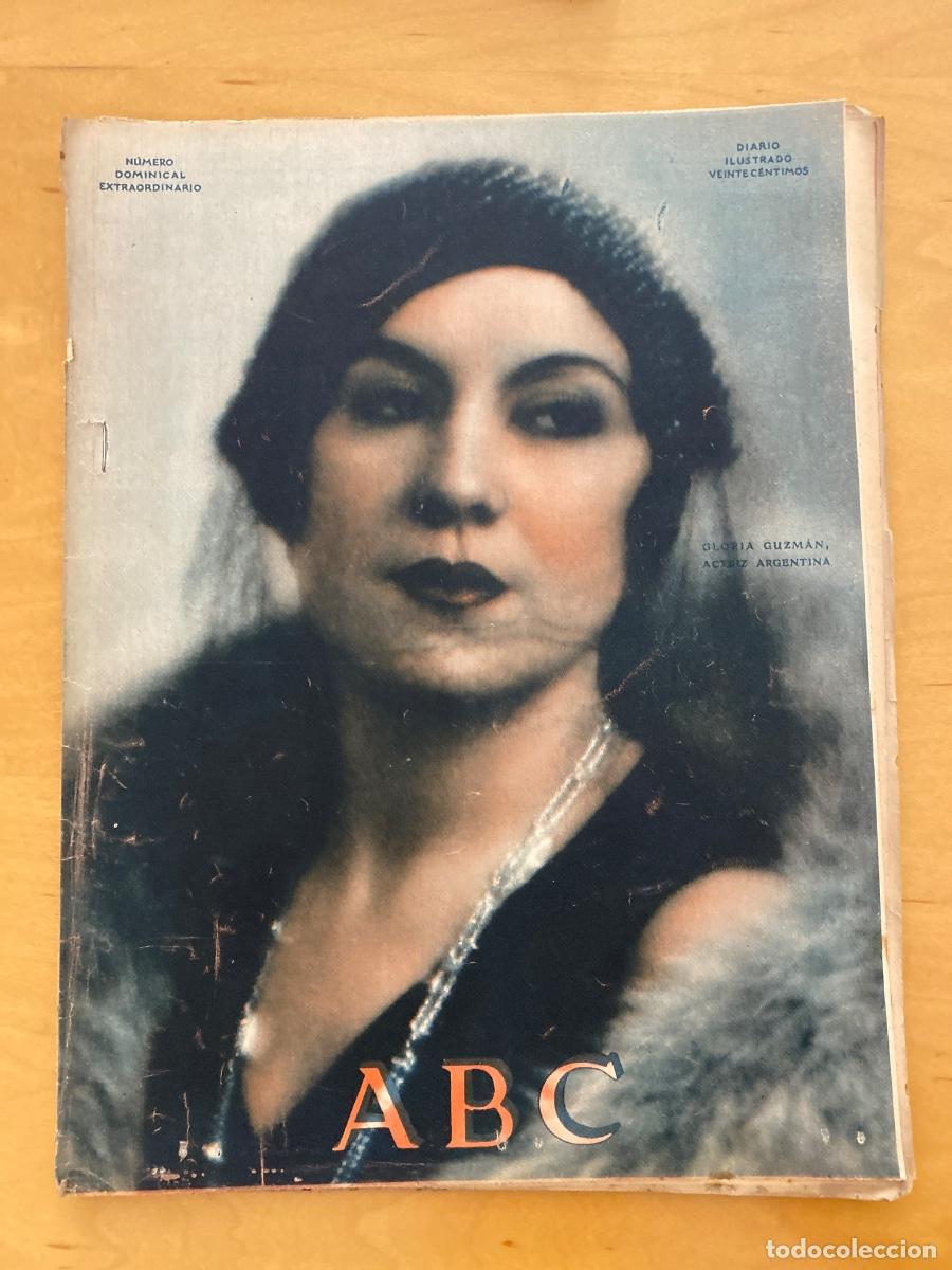Coleccionismo de revistas y peri&oacute;dicos: DIARIO ABC 18 ABRIL 1931 DOMINICAL EXTRAORDINARIO. SIG&Uuml;ENZA, REMEROS ONDARROA, RAFAEL PENANGOS,