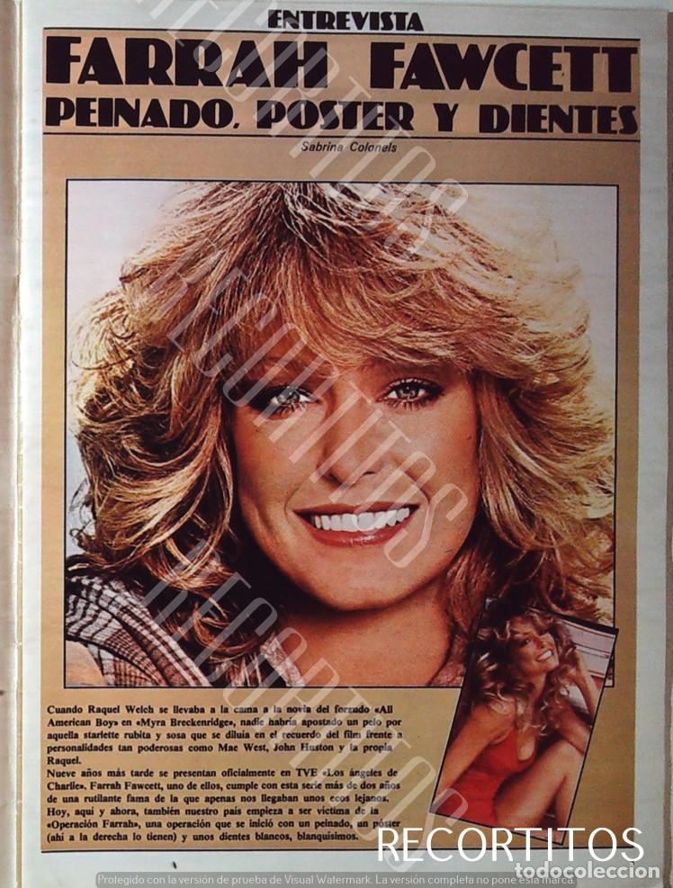 Coleccionismo de revistas y peri&oacute;dicos: FARRAH FAWCETT LOS ANGelES DE CHARLIE LEE MAJORS JACLYN SMITH KATE JACKSON