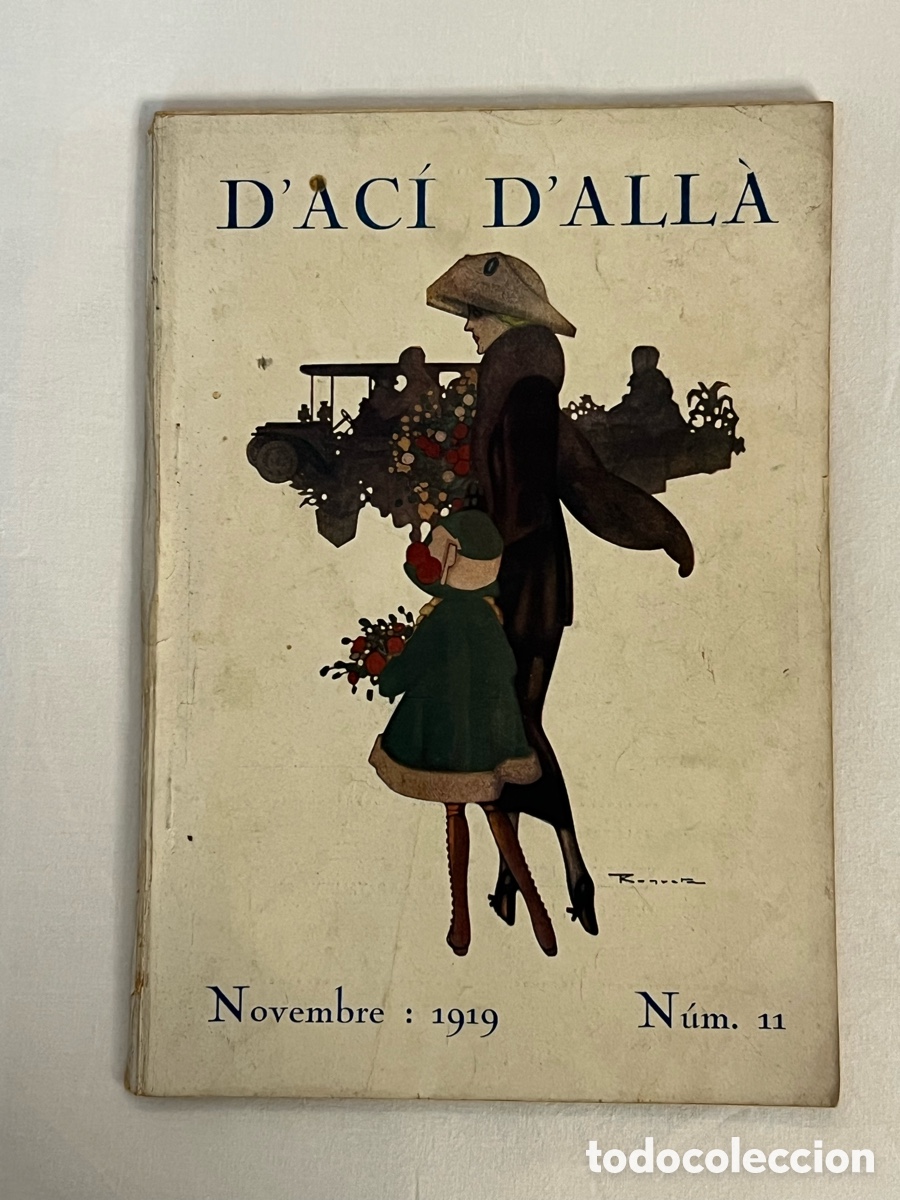 Coleccionismo de revistas y peri&oacute;dicos: BARCELONA.. D'AC&Iacute; D'ALLA.., MAGAZINE MENSUAL. EDITORIAL CATALANA. VoL. IV, N&uacute;m.11, 01/11/1919.