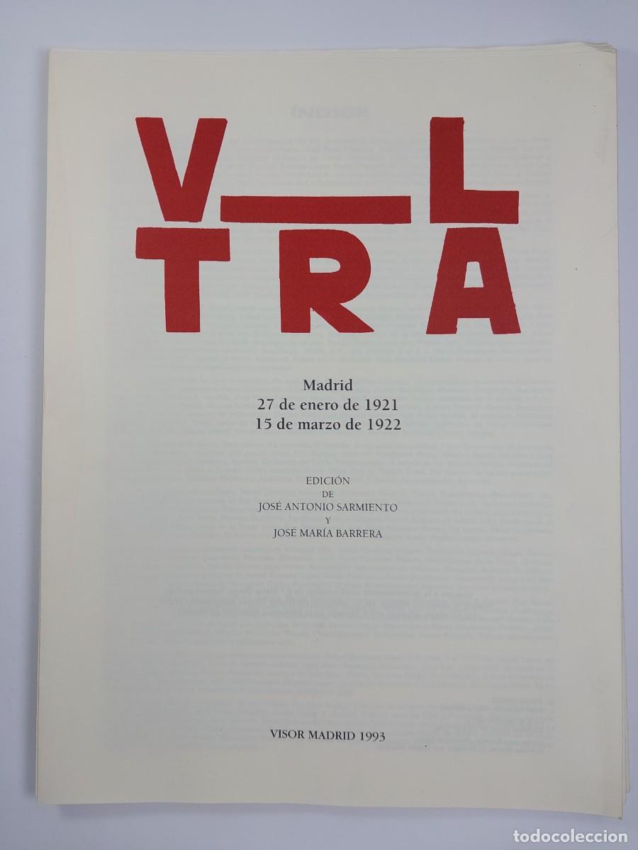 Coleccionismo de revistas y peri&oacute;dicos: VLTRA. (1921-1922) - Facs&iacute;mil - Visor 1993