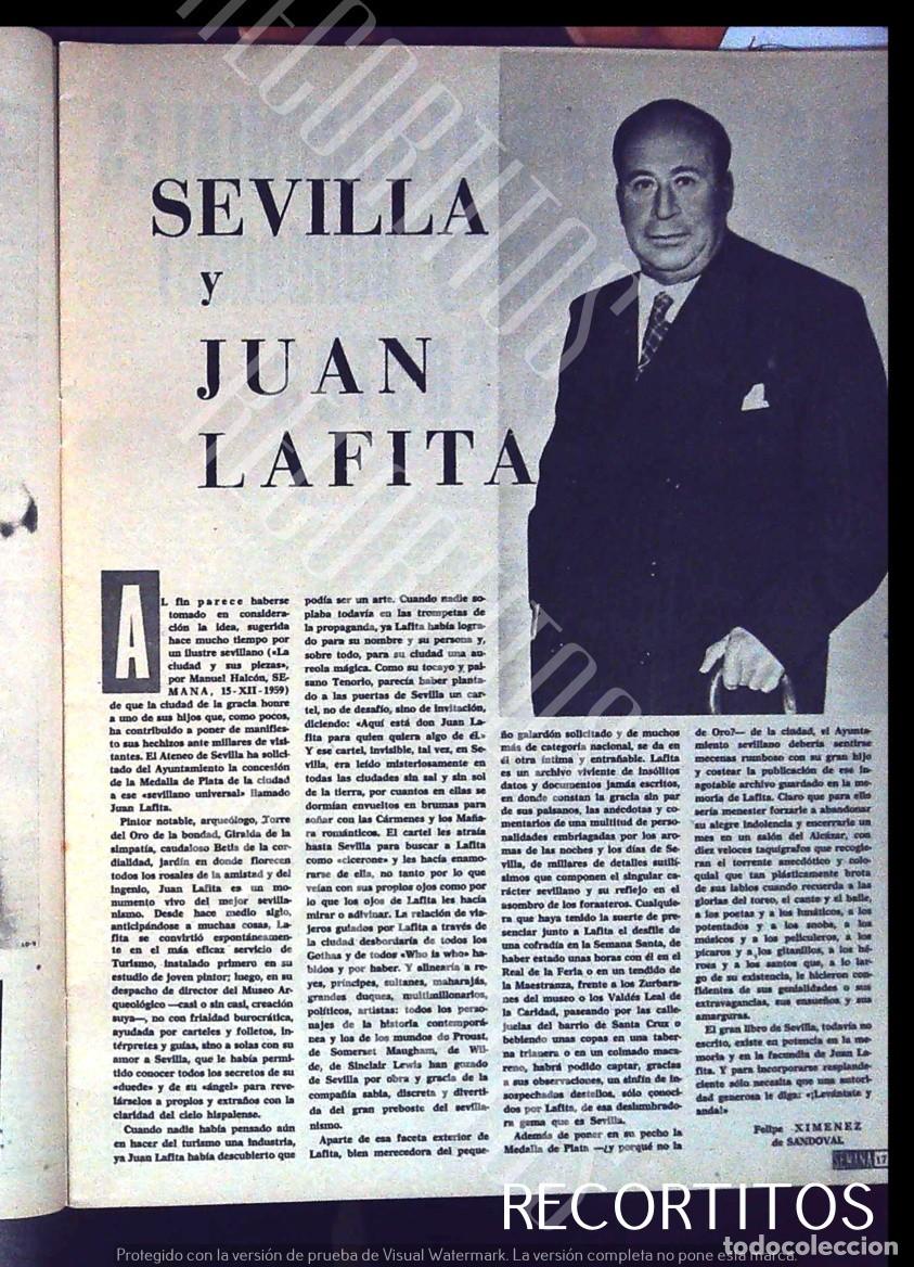 Coleccionismo de revistas y peri&oacute;dicos: juan lafita sevilla la copla poesia .