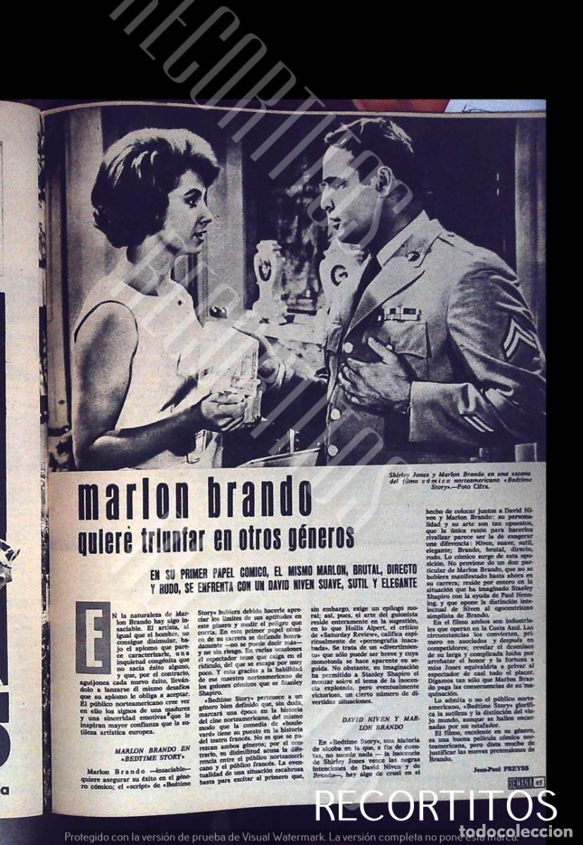 Coleccionismo de revistas y peri&oacute;dicos: marlon branod shirley jones
