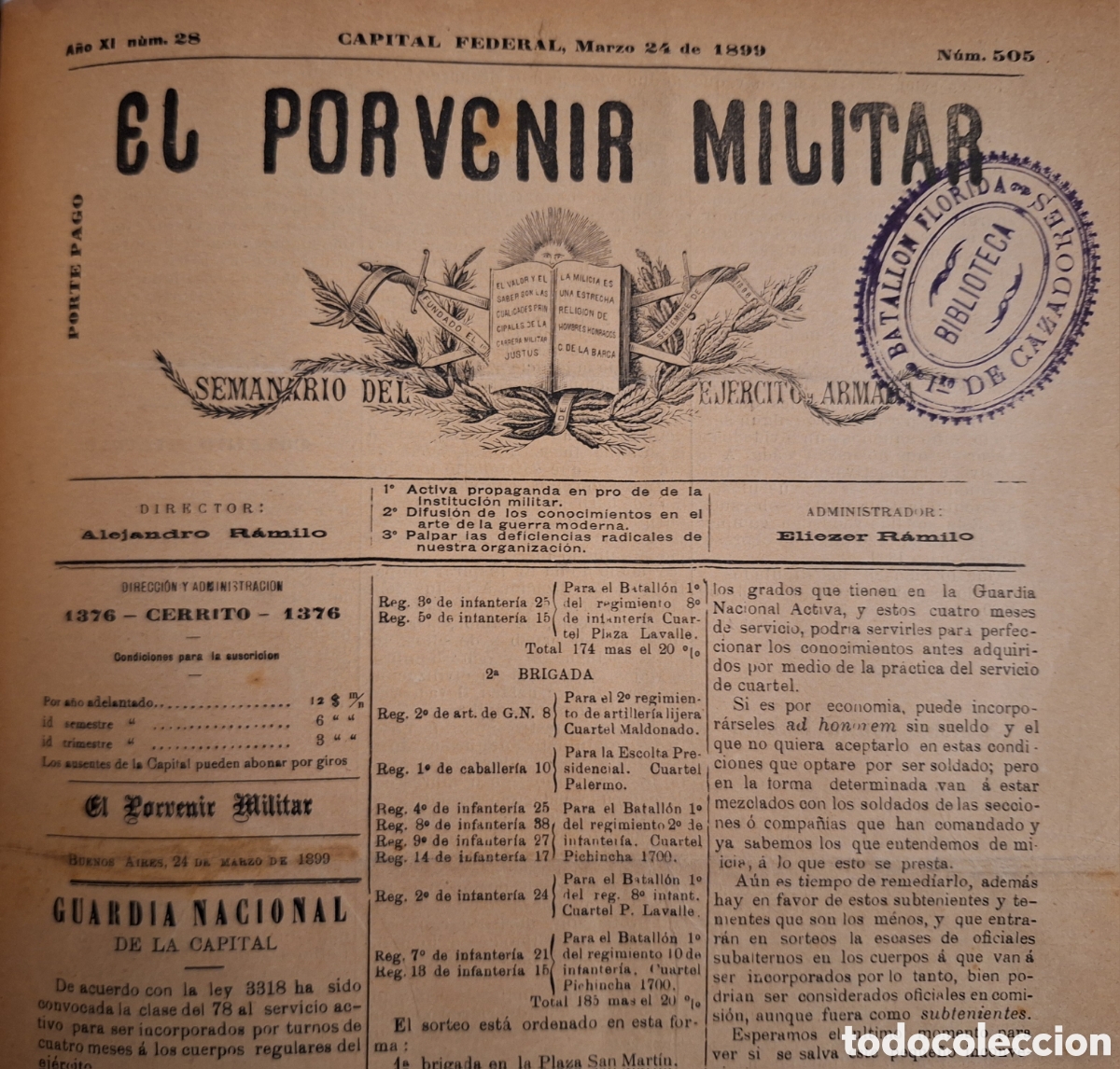 Coleccionismo de revistas y peri&oacute;dicos: REVISTA DE 1899 NARRACION DE UN FUGITIVO FRANCES REFUGIADO EN EL CANEY WESTERN UNION SOLO