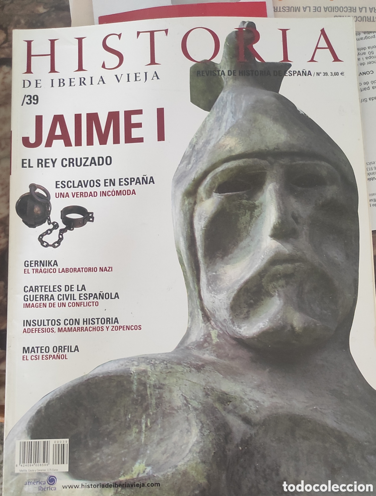 Coleccionismo de revistas y peri&oacute;dicos: Jaime I. Historia de Iberia Vieja.