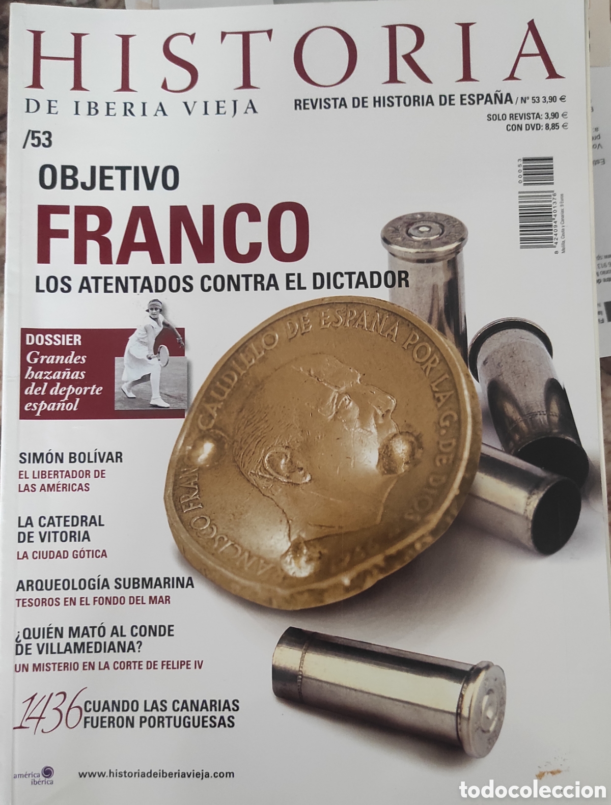 Coleccionismo de revistas y peri&oacute;dicos: Historia de Iberia Vieja. Franco.