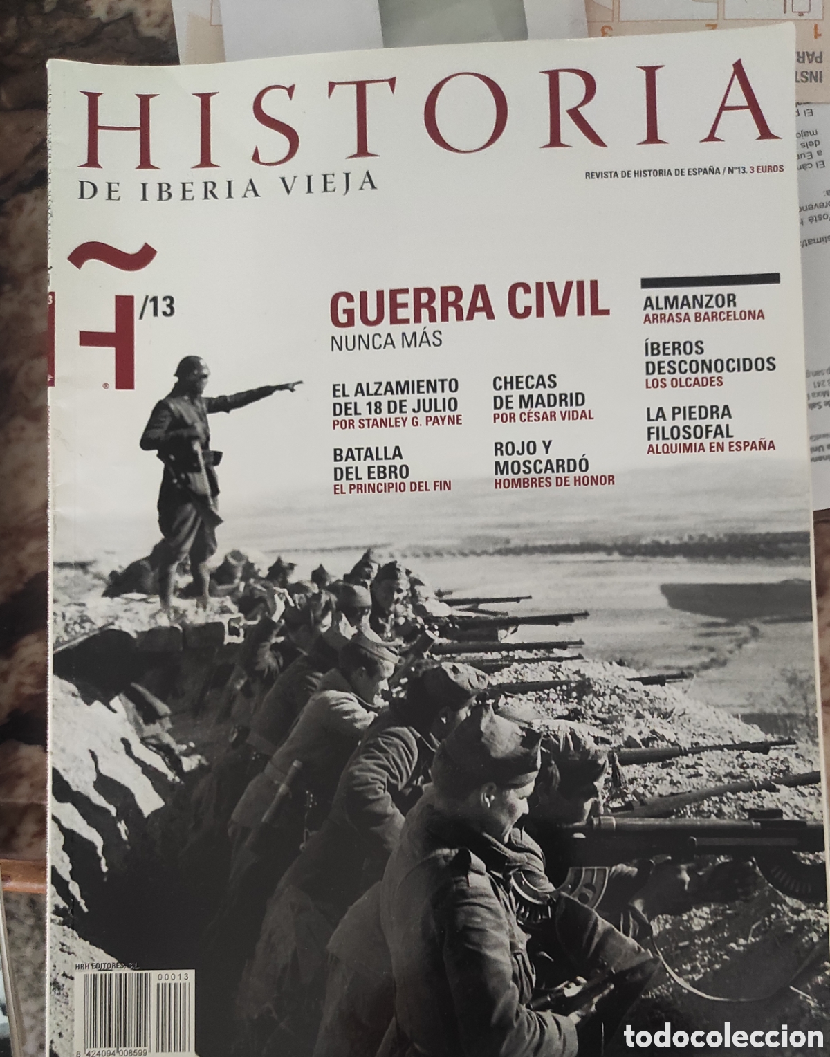 Coleccionismo de revistas y peri&oacute;dicos: Historia de Iberia Vieja. Guerra Civil