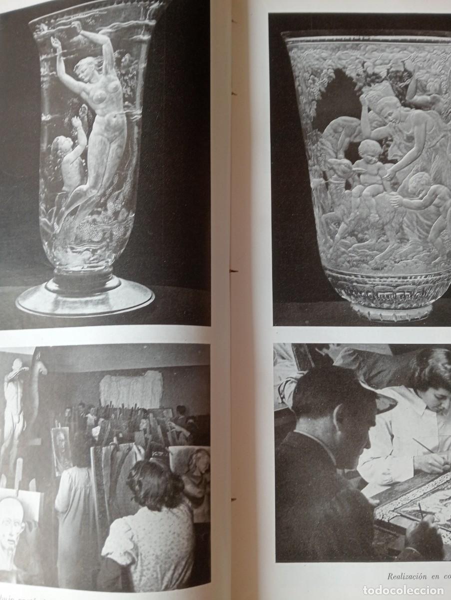 Coleccionismo de revistas y peri&oacute;dicos: REVISTA A&Ntilde;O 1955 GRABADO DE VIDRIO CRISTAL LA BARCELONA ROMANA RECUPERACION DE LA CAPILLA MARCUS